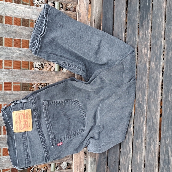 Levis 569 Jeans Mens 36X32  Black Denim Loose Straight fit. - Picture 2 of 5